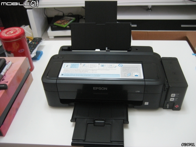 EPSON L110簡易開箱