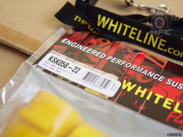 [PARTS分享]耗材必備Whiteline防傾桿襯套