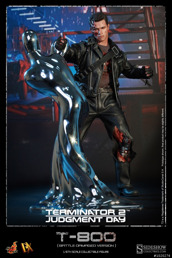 HOT TOYS DX13魔鬼終結者2阿諾T800戰損版公佈