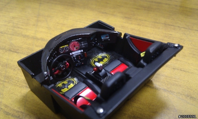 白色惡魔 蝙蝠車 珍珠白版本 (製作過程.完成圖片分享)