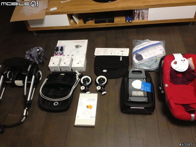開箱 bugaboo bee+及maxi-cosi Pebble提籃