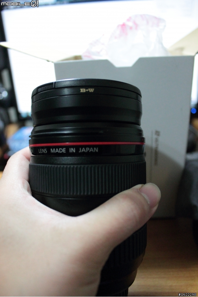 路過回收場撿到Canon EF 24-70L  開箱！