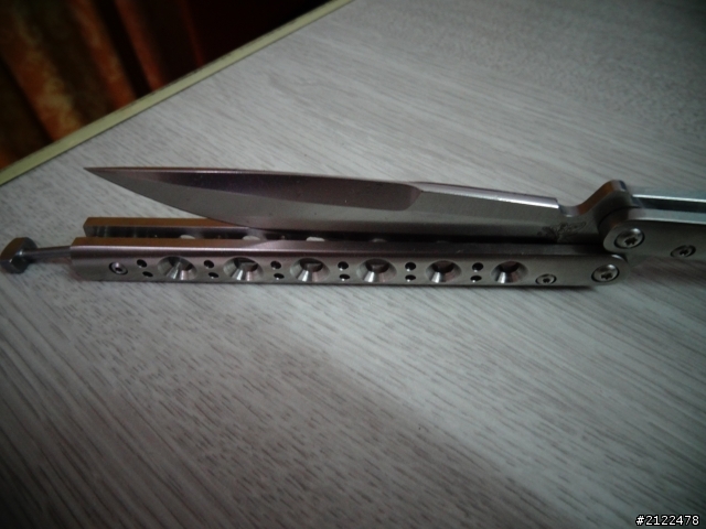 Benchmade bm62蝴蝶刀入手^^
