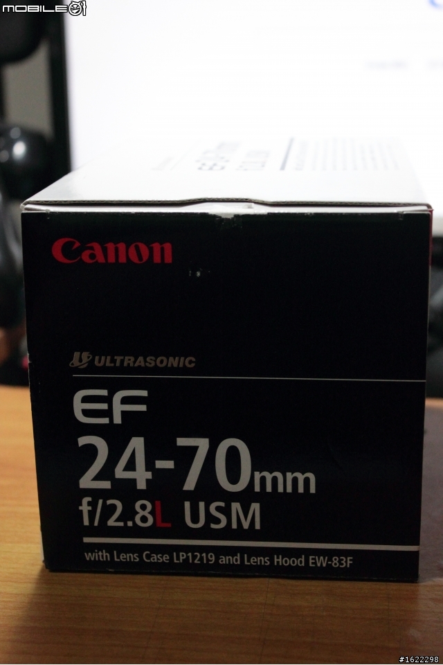 路過回收場撿到Canon EF 24-70L  開箱！