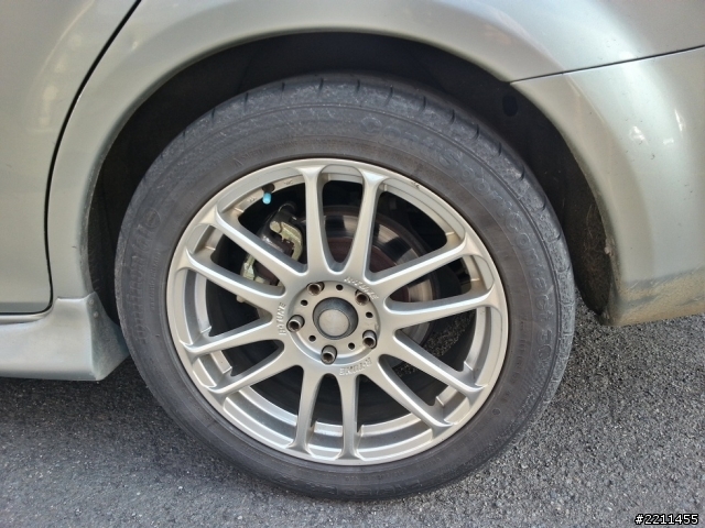 請問大家舊MAZDA6 (06年)  輪胎會磨到後面輪拱的疑問!!