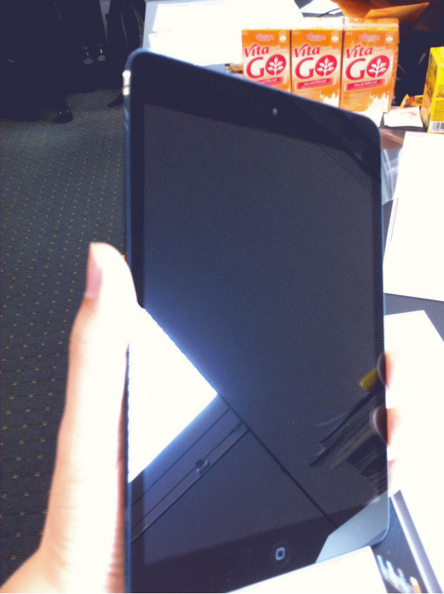 早安！iPad Mini