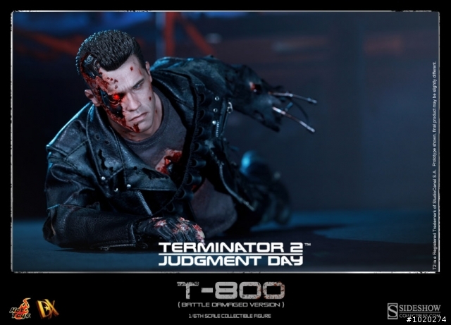 HOT TOYS DX13魔鬼終結者2阿諾T800戰損版公佈