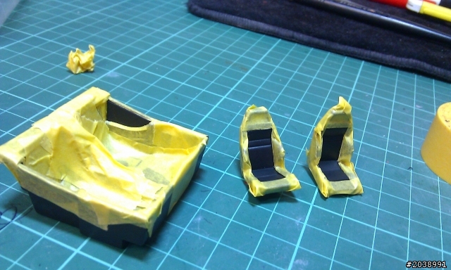 白色惡魔 蝙蝠車 珍珠白版本 (製作過程.完成圖片分享)