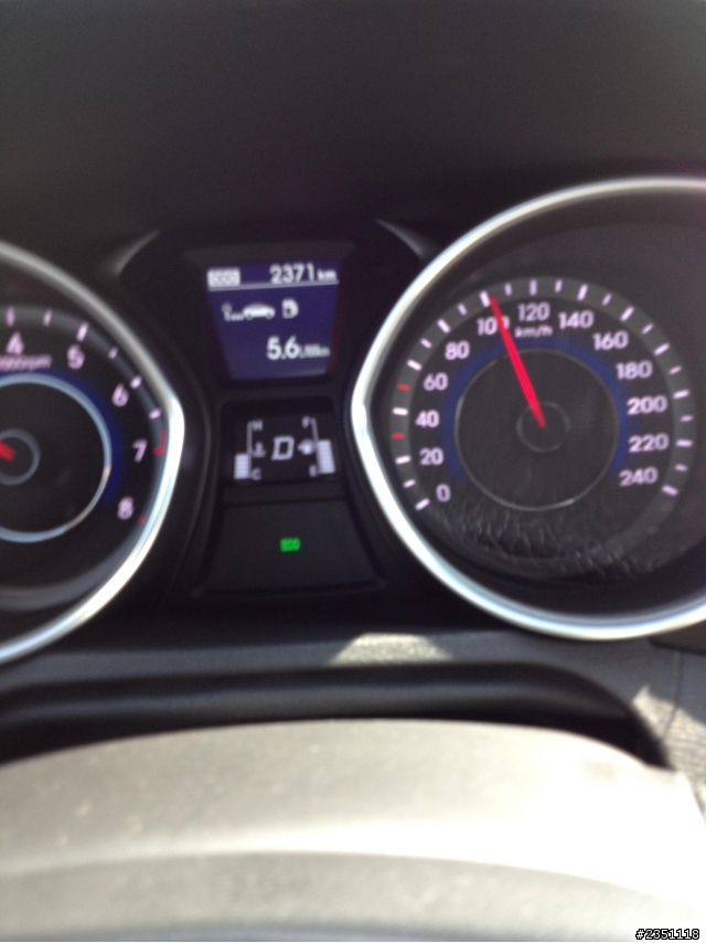 Elantra 鶯歌到九如純高速油耗測試