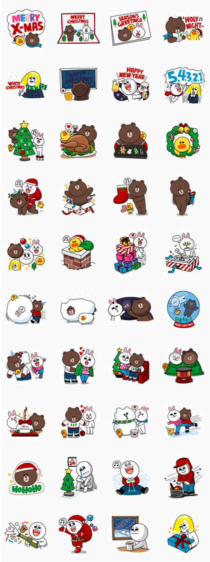 LINE 11/21 新圖上架 新增九組圖