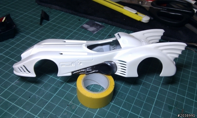 白色惡魔 蝙蝠車 珍珠白版本 (製作過程.完成圖片分享)