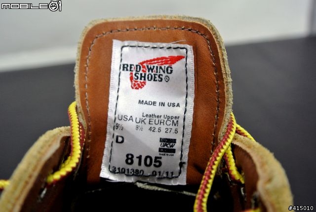 [開箱文][補實穿] RED WING 傳奇之 8105