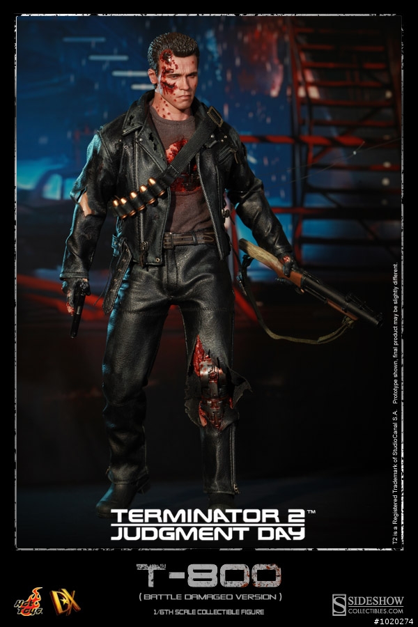 HOT TOYS DX13魔鬼終結者2阿諾T800戰損版公佈