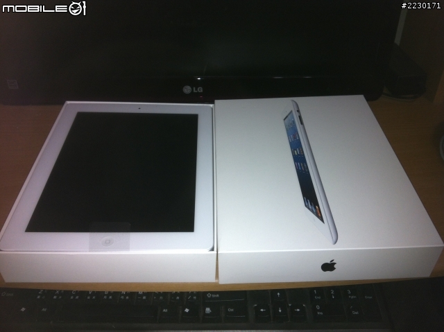 [就是要兩倍快]IPAD4 WIFI 64G白色 開箱