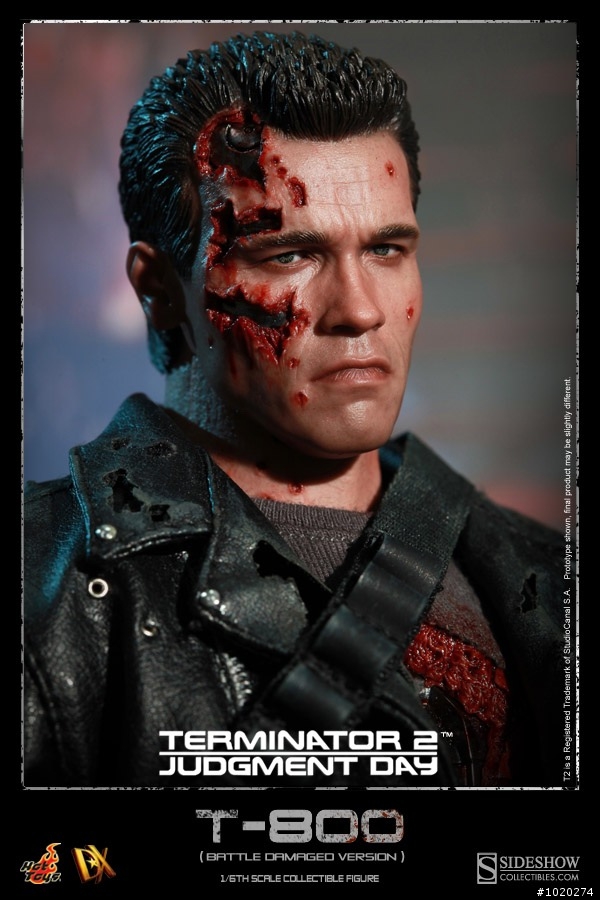 HOT TOYS DX13魔鬼終結者2阿諾T800戰損版公佈