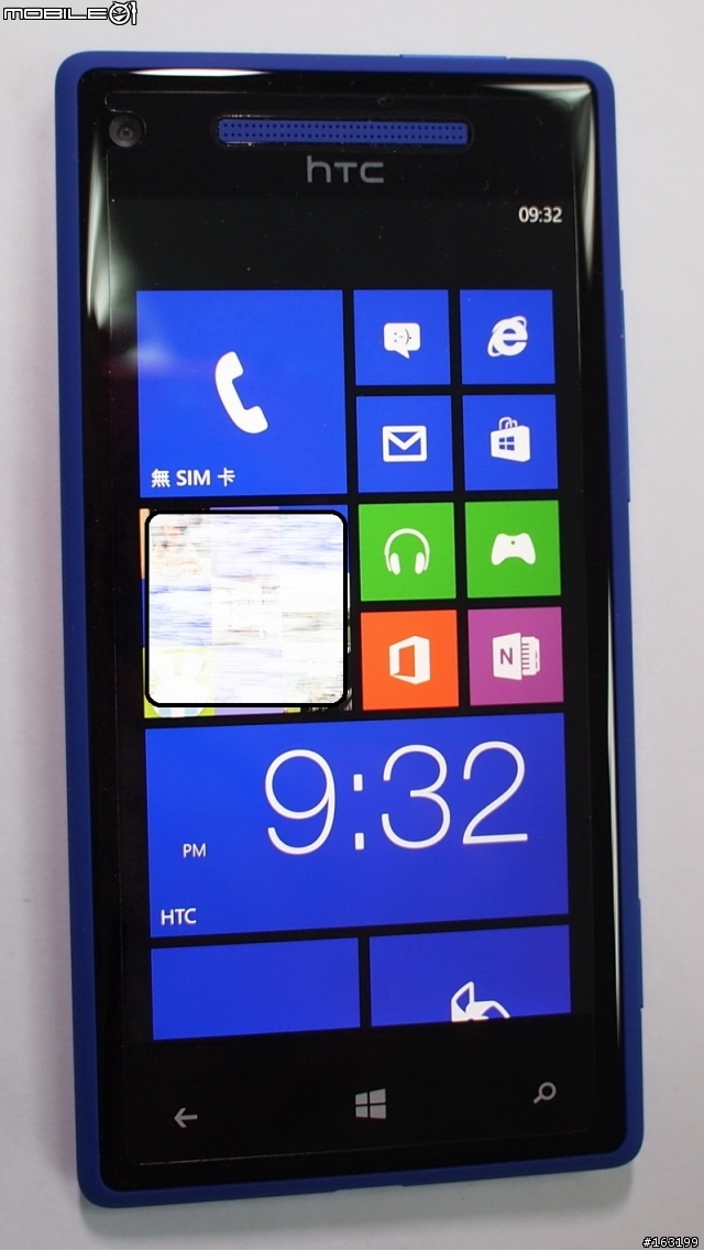 HTC 8X 藍色簡易開箱