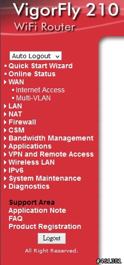 我的WIFI遇到暴力破解後續[Vigor Fly210開箱篇]