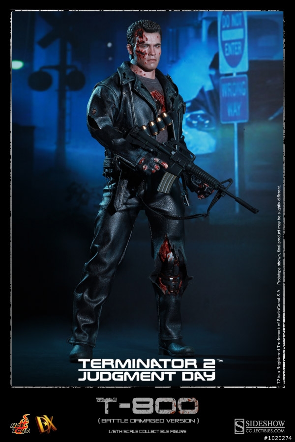 HOT TOYS DX13魔鬼終結者2阿諾T800戰損版公佈