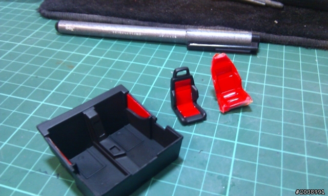 白色惡魔 蝙蝠車 珍珠白版本 (製作過程.完成圖片分享)