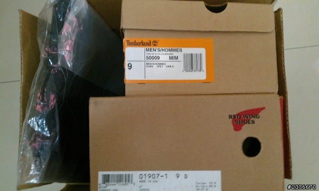Timberland 50009、Red Wing 1907開箱 + 簡易實穿