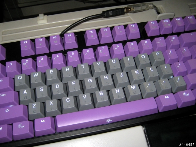Ducky Shine 2 紅軸+灰,紫色鍵帽小開箱