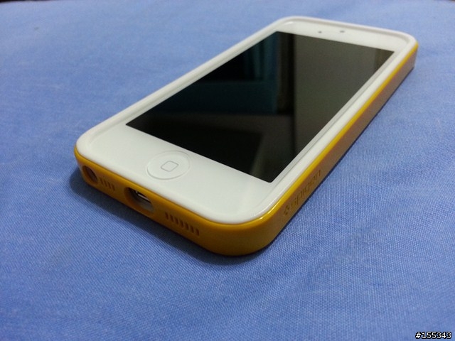 SGP Neo Hybrid EX iPhone 5 保護殼(白配黃) 分享