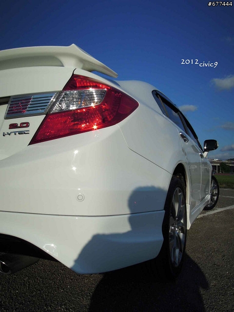 補開箱 CIVIC9  (車醜傷眼 不喜者勿入)