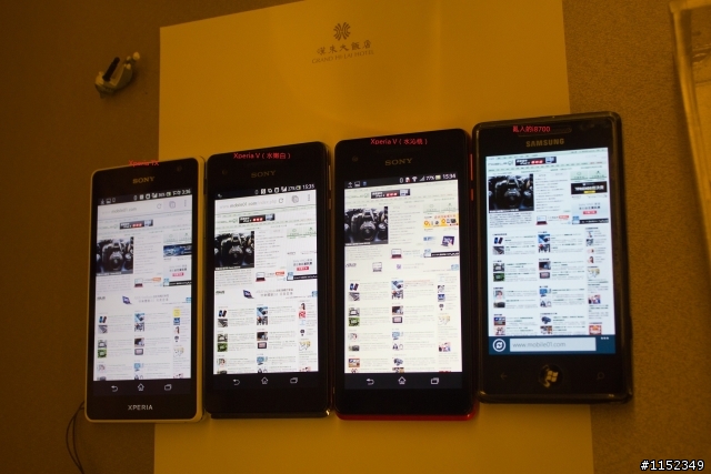 防水防塵Sony Xperia V 隨時隨地、水心所欲~高雄體驗會