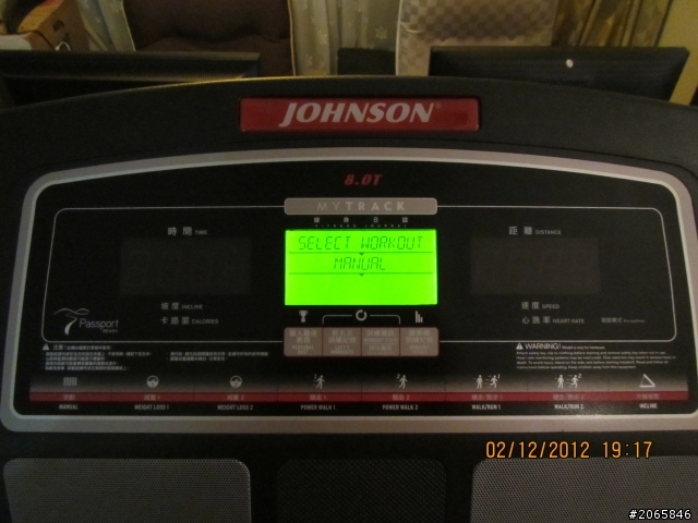 [開箱]喬山健康科技-Johnson電動跑步機8.0T