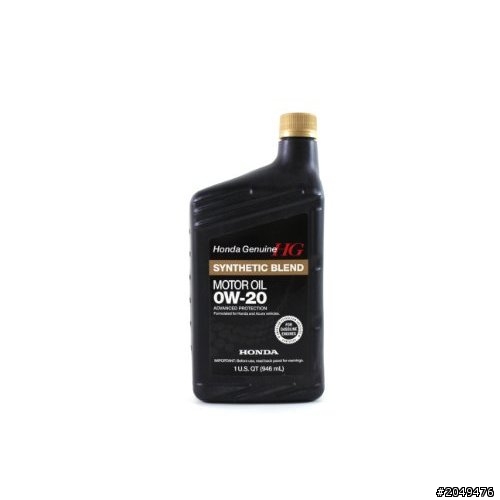 關於Honda 0W20黑瓶的疑問