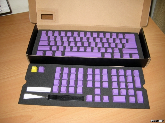 Ducky Shine 2 紅軸+灰,紫色鍵帽小開箱