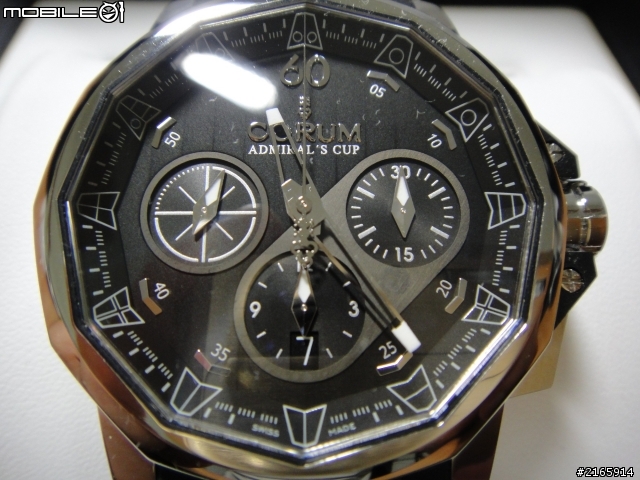 崑崙海軍上將開箱 Corum Admiral's Cup Challenger 44 Chrono