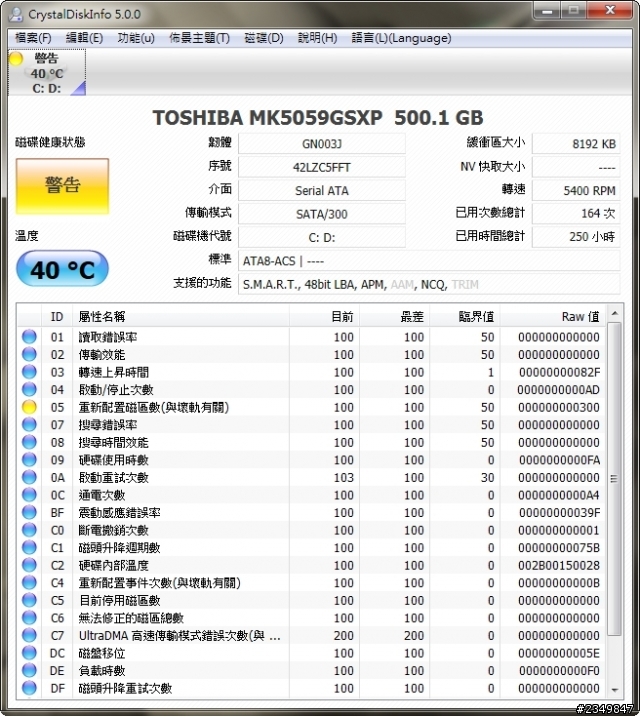 硬碟好像壞軌要怎麼辦?