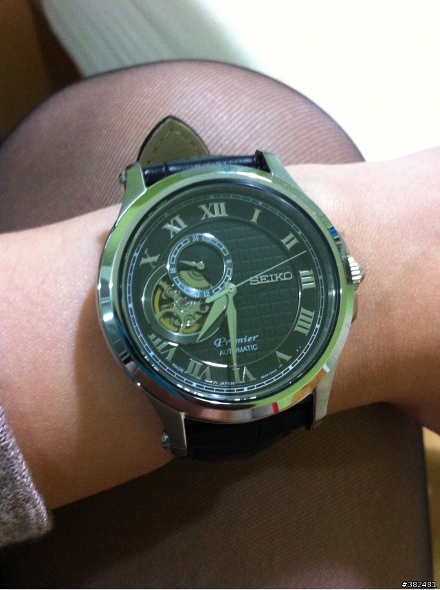 [開箱] 女友的聖誕禮物-1  seiko-SSA023J1 Premier 開心系列機械錶