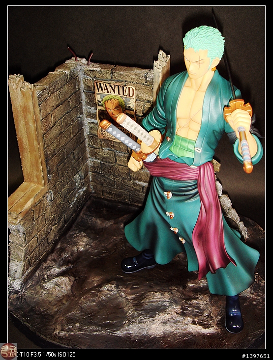 P.O.P Sailing Again 索隆懸賞金地台