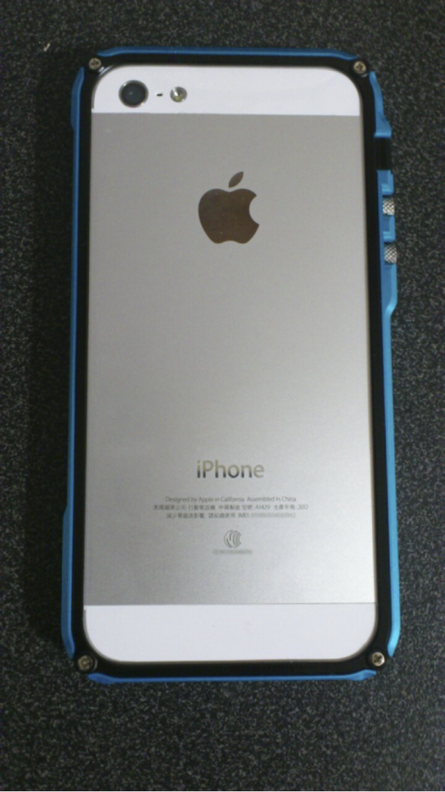 Iphone5 4th design blade5 實圖簡易開箱