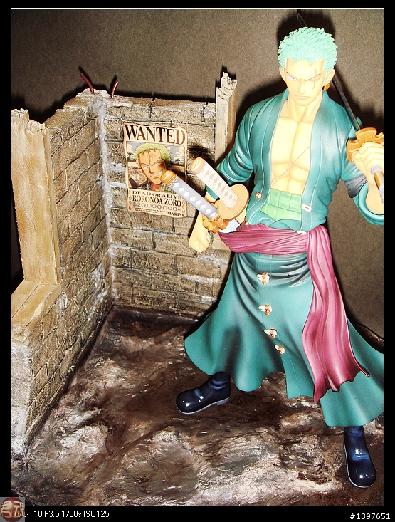 P.O.P Sailing Again 索隆懸賞金地台