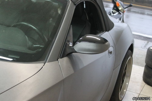 E85 Z4鐵灰髮絲紋DIY全車包膜