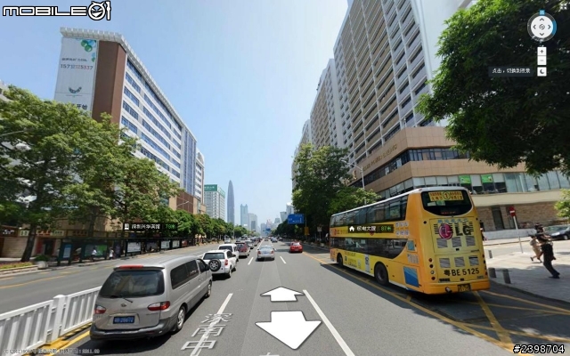 大陸騰訊soso地圖開啟了大陸城市的街景地圖。