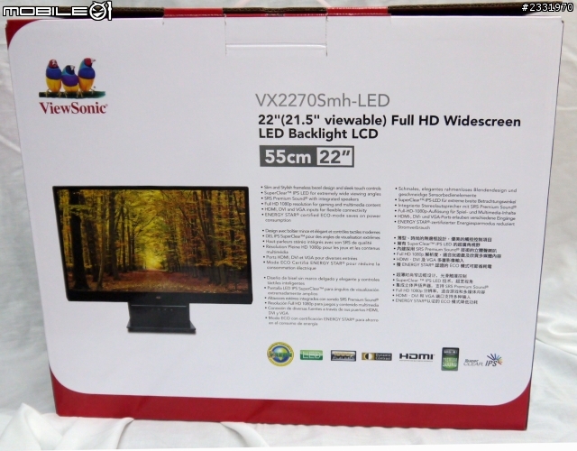 [開箱]ViewSonic的依依太可愛了…所以不小心就買了VX2270Smh