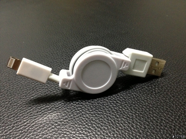 【分享】Lightning 傳輸線 伸縮捲線