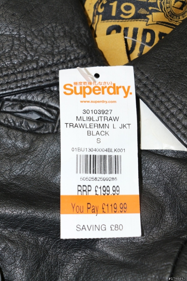 [Superdry開箱] 一則以喜一則以憂之 好像還沒有人開過的 Superdry 皮大衣