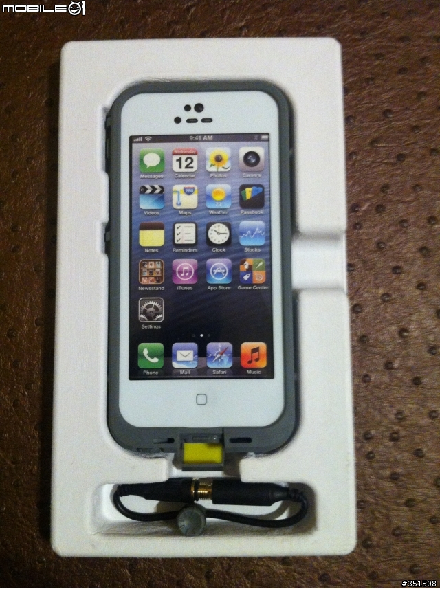 [開箱]Lifeproof 4防手機保護殼 for iPhone 5