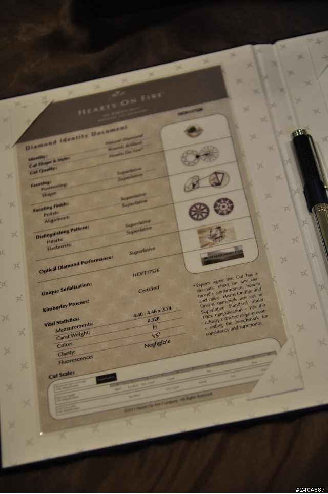 [ 開箱 ] HOF Hearts on Fire Embrace系列30分求婚戒