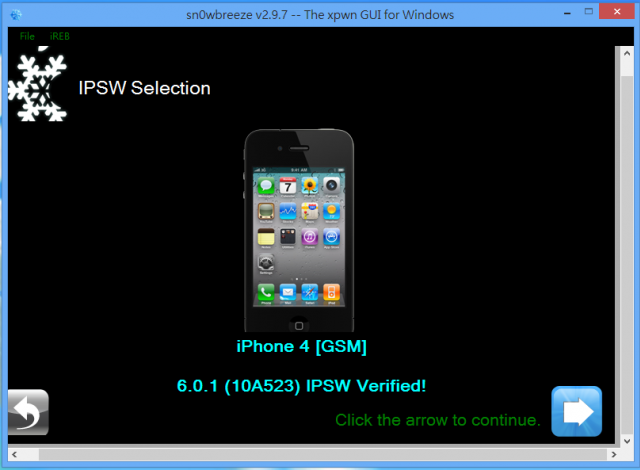 【小胖教學】iPhone4 IOS 6 半JB sn0wbreeze