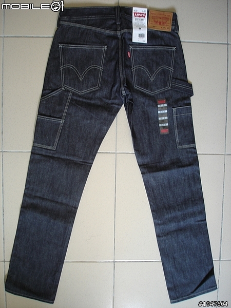 (不專業養褲分享)美版Levi's 511 Skinny 合身低腰窄直筒原色牛仔工作褲