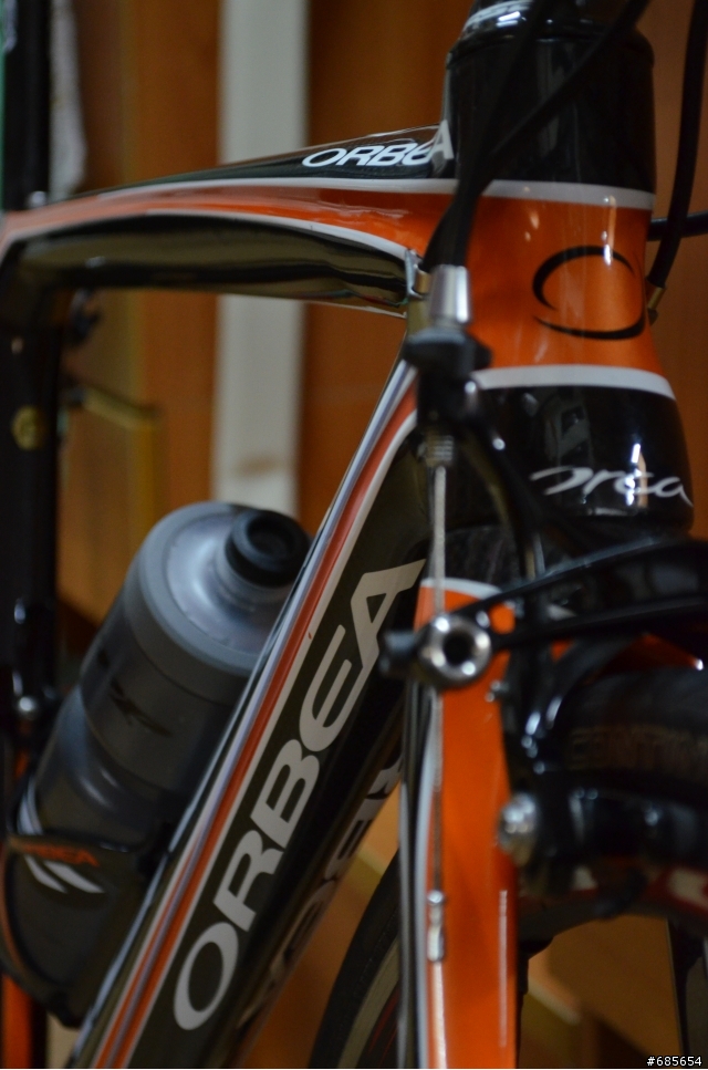 2012 Orbea Orca Gold 橘黑車隊版 開箱