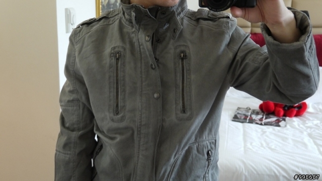 ...GUESS Military Jacket 聖誕節...開箱...
