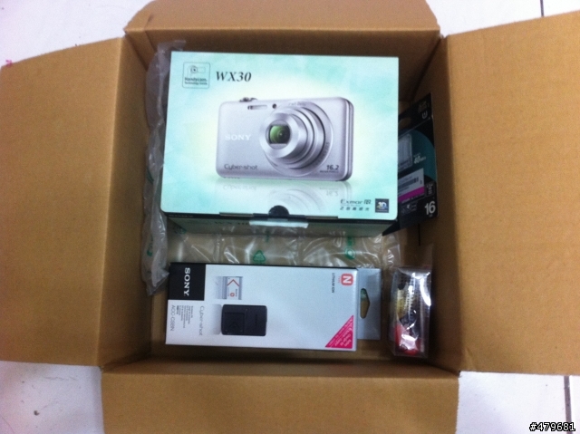 SONY DSC-WX30 小相機開箱