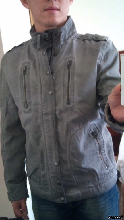 ...GUESS Military Jacket 聖誕節...開箱...